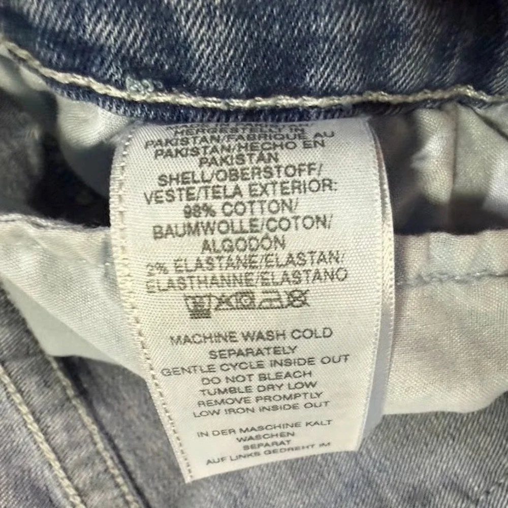 True Religion‎ Ricky Relaxed Straight No FlapJeans Light Wash Blue Mens 38x31
